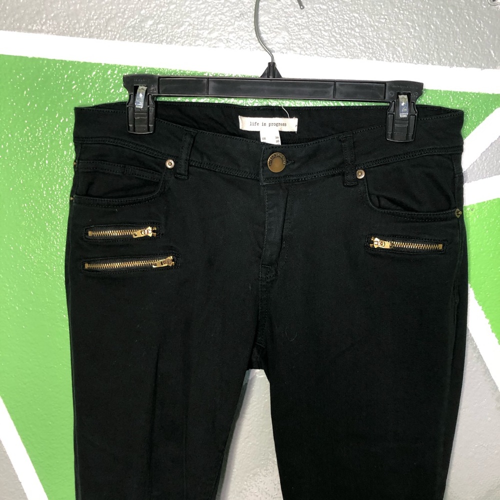 Black skinny jeans!